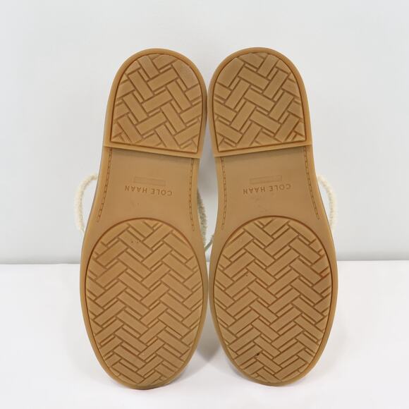 NWOB Cole Haan All-Day Summit Chukka Angora Fur Lace-Up Ankle Bootie Size 6 - Picture 10 of 11